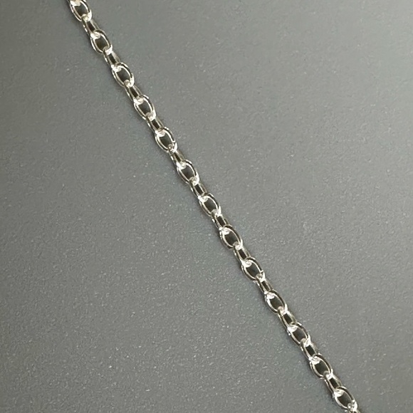 Sterling Silver Heart Horseshoe Necklace - Picture 5 of 8